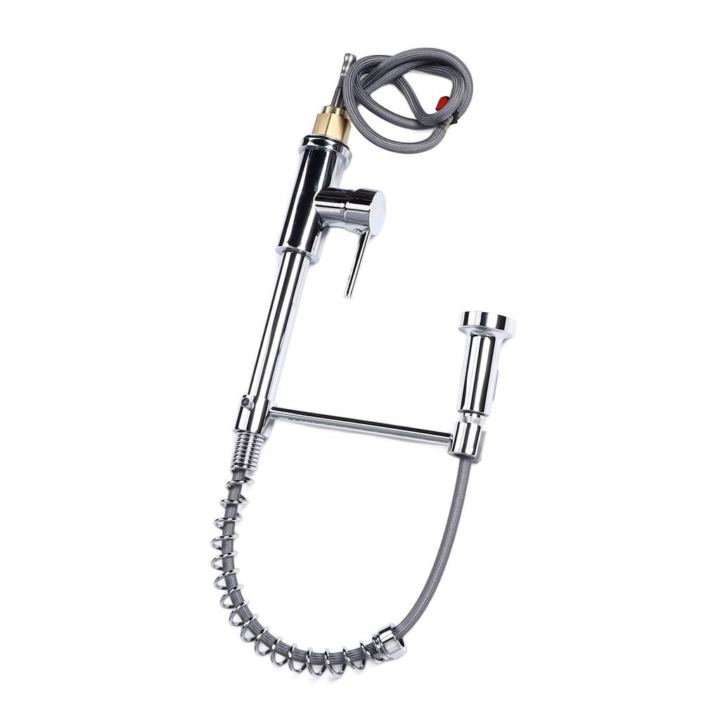 Выдвижной кран с поворотом на 360 градусов для мойки горячей и холодной воды из нержавеющей стали