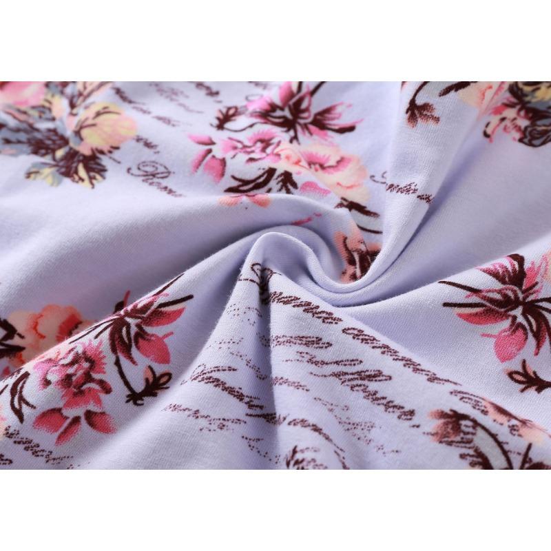 Нижнее белье из хлопка со средней талией, эластичные, дышащие, с принтом, кружевные трусики с треугольными чашечками