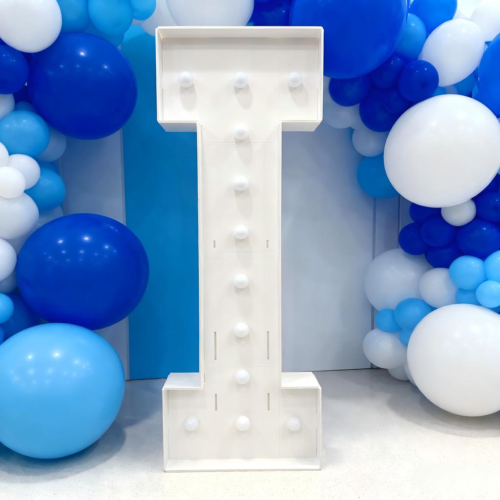 С светодиодной подсветкой Cool White, Letter KT Board 4 фута/120 см – Фон для свадьбы, дня рождения, Декор, Декор для выпускного вечера – Световой знак-вывеска