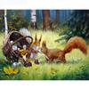Diamond Embroidery Animal Nature Diamond Painting Squirrel Picture Rhinestones Mosaic