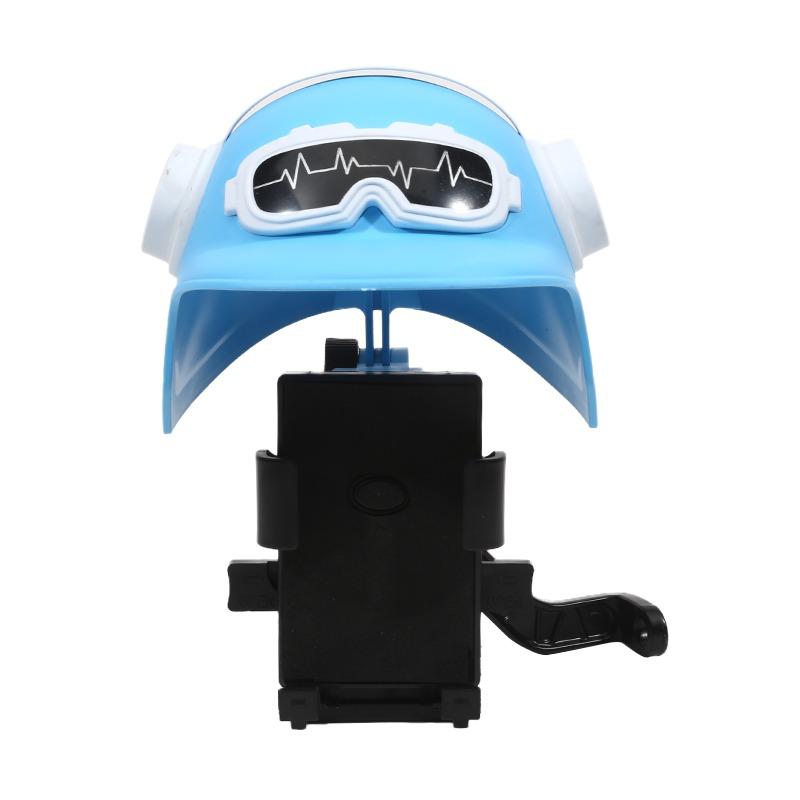 1 шт. Маленький шлем Райдер Мотоцикл Держатель для мобильного телефона Электрический велосипед Водонепроницаемый Солнцезащитный козырек Навигация