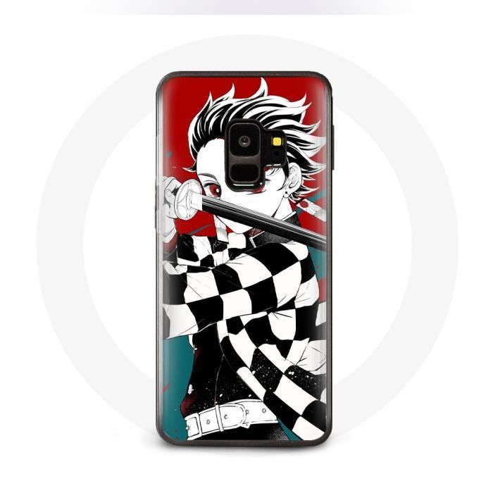 Case for Samsung Galaxy S9 Plus Tanjiro Demon Slayer Kimetsu No Yaiba Anime