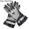 Full Finger Bow Paragraph Summer Sunscreen Mittens Bride Gloves Lace Glove Sexy Dress Party