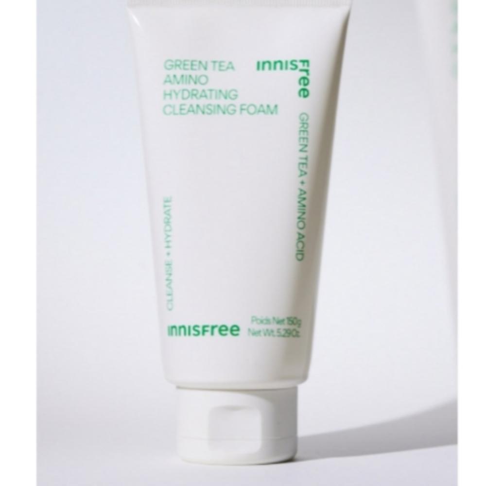 Innisfree Дуэт очищающей пенки с зеленым чаем (150 г × 2)