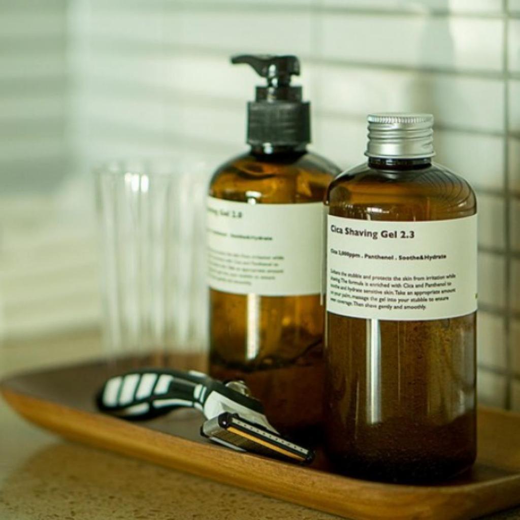 [Lazy Society] Cica Shaving Gel (4types) / Cica, Frozen, Vita Bright, Premium