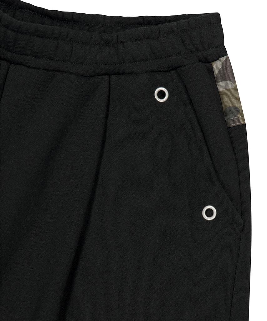 MAHAGRID Bermuda Camo Cargo Sweatshort Black(Mg2Gmmpa08A)