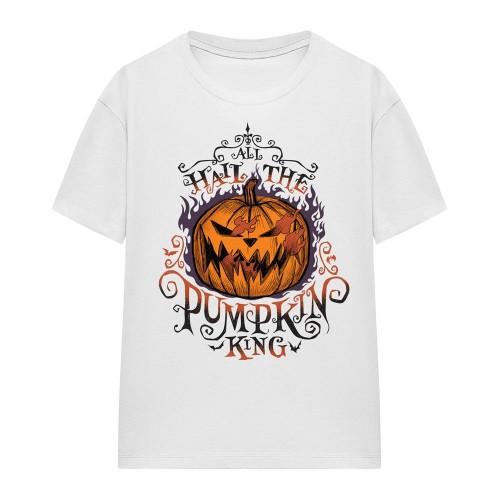 The Nightmare Before Christmas Womens/Ladies Hail The Pumpkin King T-Shirt