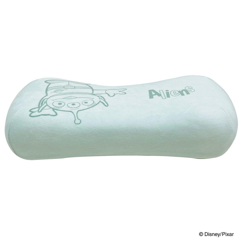 MORIPiLO Morishita подушка с эффектом памяти, история игрушек, инопланетянин, 15x31 см, поддержка талии, поддержка спины, плюшевая подушка Disney Pixar, пастельно-зеленая 4621194