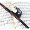 VINGOBOW German Double Bass Bow, Advanced, 1/2 Size, Pernambuco, Performance