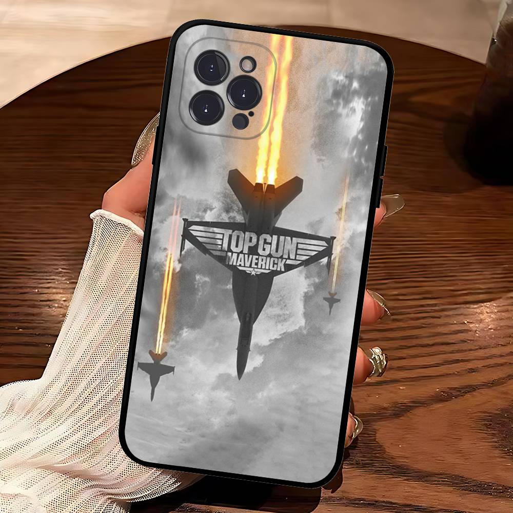 Top Gun Maverick Phone Case For IPhone 16 17 Air 15 14 13 12 11 Pro Max 16E Plus Fundas
