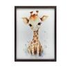 Radosna Żyrafa Z Dżungli Radosna Żyrafa Z Dżungli, 50X70 Cm, Bez Ramy, Płótno Premium Na Blejtramie