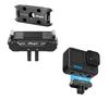 SHEAWA Магнитный адаптер-крепление для GoPro Hero 12 - Алюминиевая база с сильным магнитом для надежного крепления - Совместим с различными аксессуарами для съемки