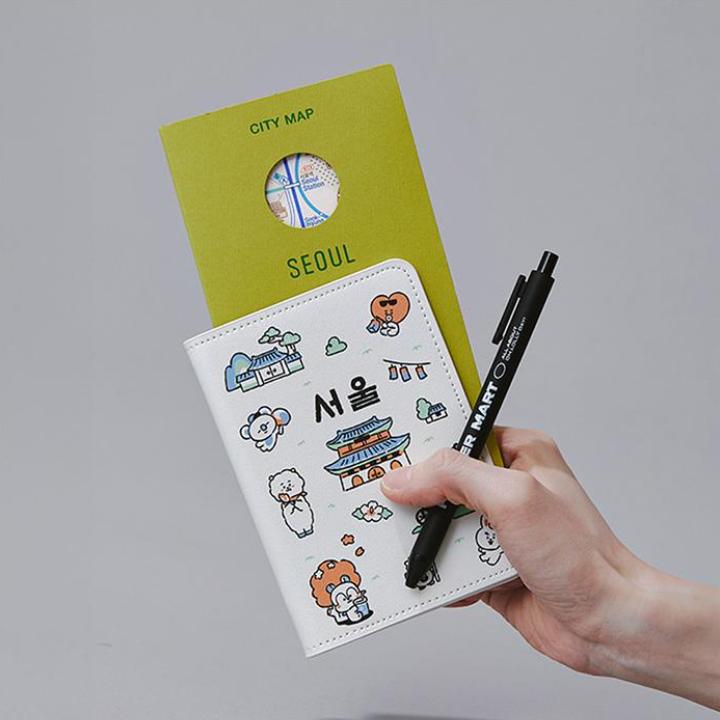 Чехол для паспорта BT21 Seoul Edition