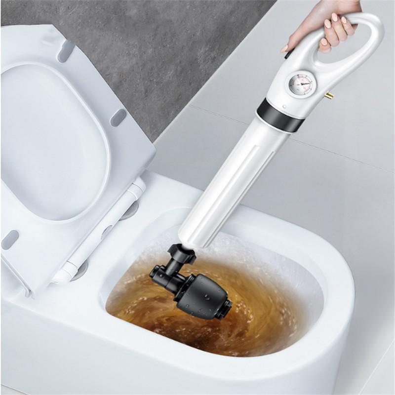 High Pressure Sewer Dredge Clogged Remover Pipe Toilet Plungers Drain Blaster Air Drain Cleaner Manual Pneumatic Dredge Tools