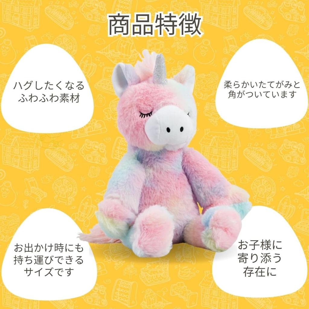 Центр раннего развития Пушистый животный Единорог Мягкая игрушка Кукла Игрушка для малыша Подарок для малыша Подарок на детский праздник 200680 Оригинал