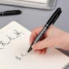 M&G Black Double-Ended Fine Marker Pen, 12-Pack