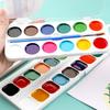 Hand-painted Children's Painting Watercolor Set Solid Watercolor Paints Stationery Accessories