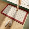 American Retro Diatom Mud Floor Mat Cushion Household Toilet Bathroom Door Non-Slip Floor Mat Toilet Quick Drying Water Absorption