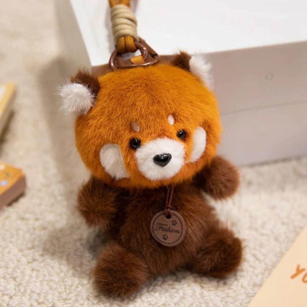Elephant Dinosaur Panda Sloth Keychain Rabbit Duck Stuffed Capybara Doll Kids Toy