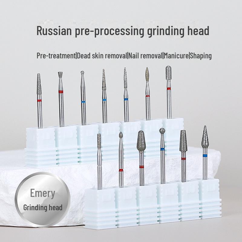 Набор шлифовальных инструментов для маникюра в русском стиле для удаления ороговевшей кожи