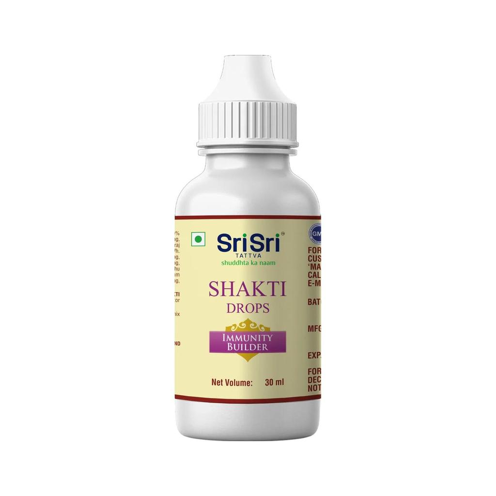 Sri Sri Tattva Shakti Drops – Ayurvedic Herbal Liquid Blend, 10 ml