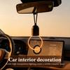 Светящийся акриловый кулон Декор для автомобиля Аксессуары для зеркала заднего вида Для V40 V60 C30 C70 S60 S80 S90 XC40 XC60 XC70 XC90 T6 NS0