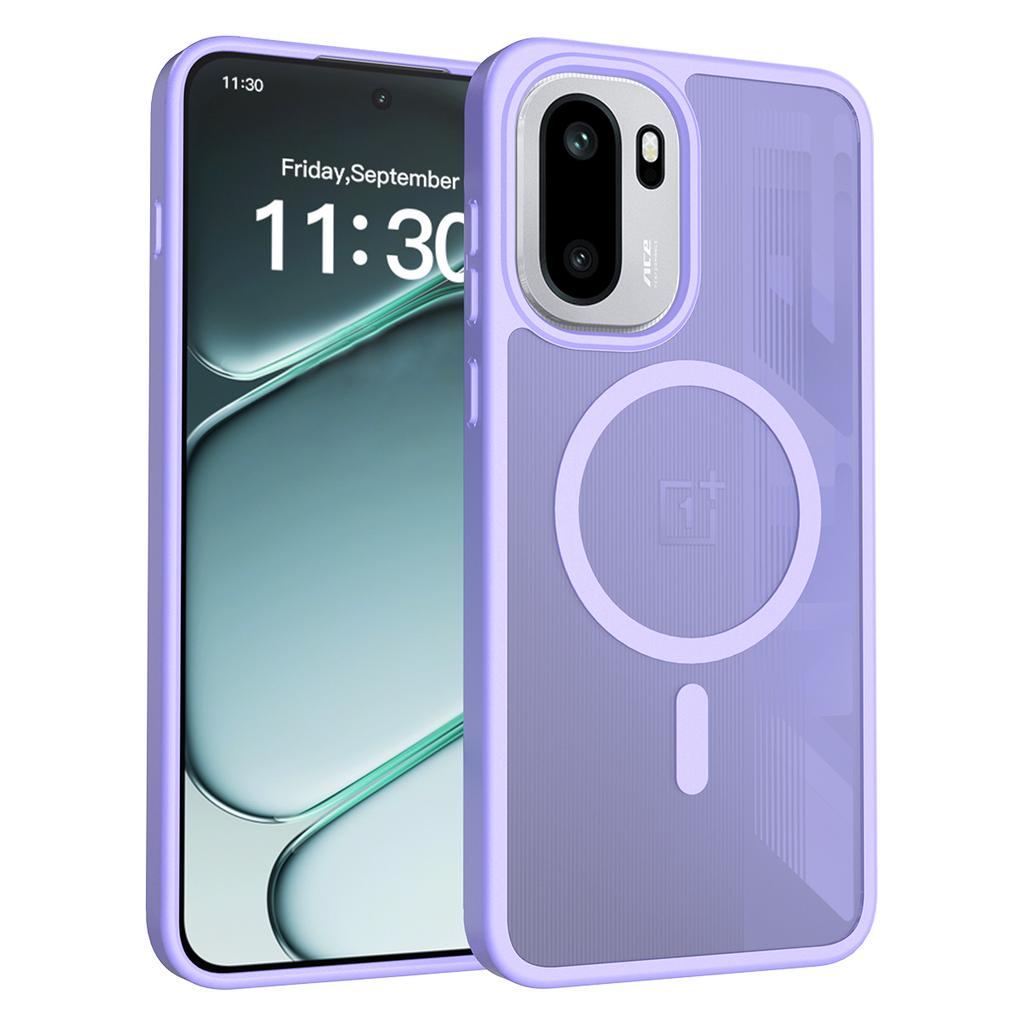 Магнитный чехол для телефона с покрытием Soft Touch для OnePlus Ace 6 6T 15R 6,83 дюйма Magsafe Беспроводная зарядка Рамка из ТПУ Жесткая пластиковая задняя крышка