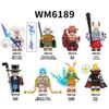 Cartoon Animation WM6189 Sabo Garrott Building Blocks Minifigure Set