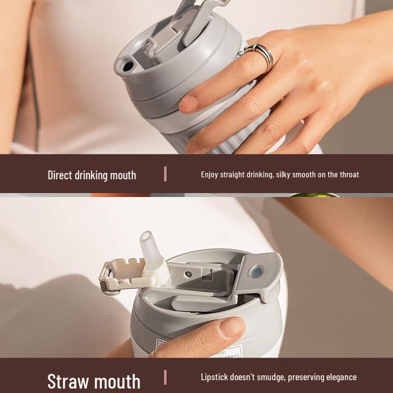 JEKO&JEKO Stainless Steel Double-Drink Coffee Mug