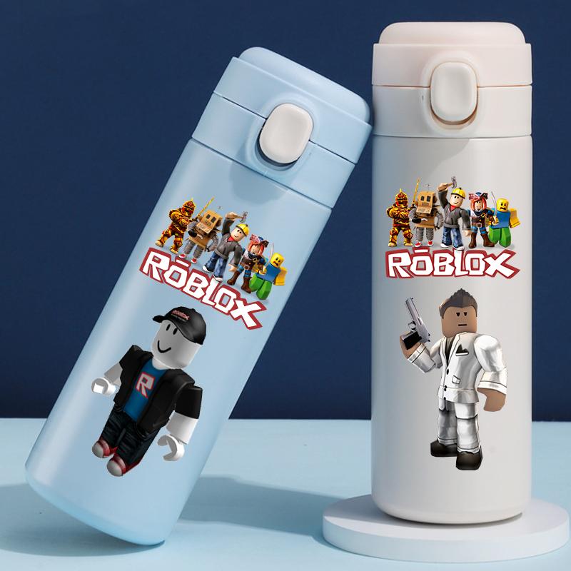 420ML Gourde Roblox Game Straight Drinking Cup Anime Water Bottle DynaBlocks 304 Stainless Steel Thermos Cup Holiday Gifts