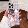 Чехол для iPhone 14 Pro 6.1" Чехол iPhone 14 Pro Max 6.7" Чехол Роскошный Милый Любовь Кролик Забавный Прозрачный Мягкий Силиконовый ТПУ Чехол для Телефона
