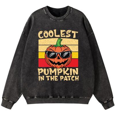 Самая крутая девушка-тыква Винтажная хлопковая толстовка осеннего тонкого стиля Высококачественные худи Хипстерская повседневная