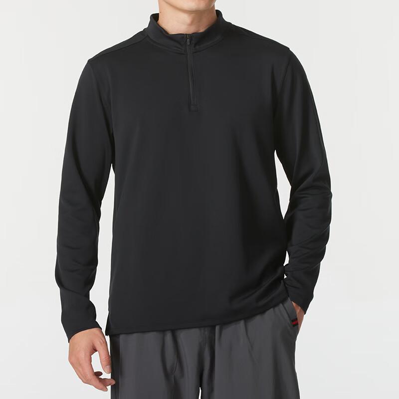 Under Armour Удобная дышащая футболка с длинным рукавом для мужчин, черная 1387434-001