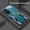 Деревянный Дракон Черный Для Samsung Galaxy A15 5G 54 4G 51 50 24 35 90 71 12 51 53 52S 80 22 34 Черный Чехол для телефона из закаленного стекла
