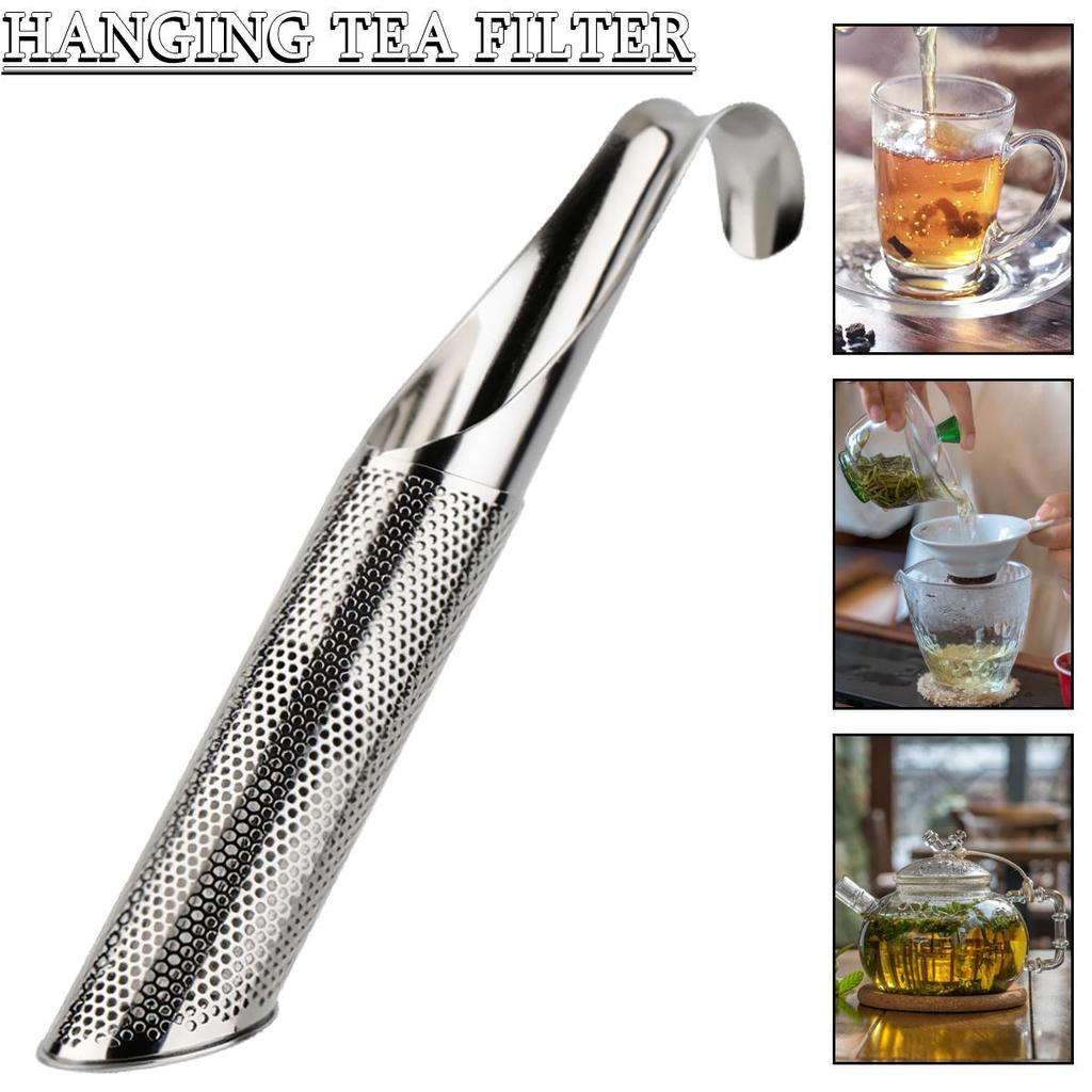 Диффузор для чая из нержавеющей стали, ситечко для чая с длинной ручкой для приправ для чая, кофе