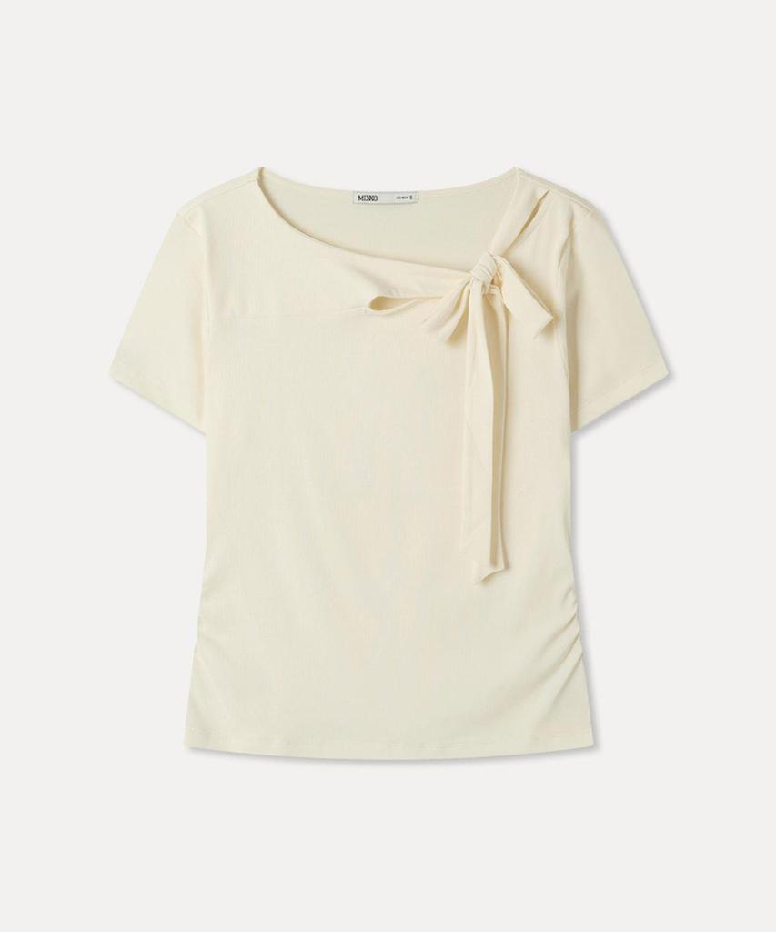 MIXXO Футболка с вырезами и завязками, короткий рукав Re Hwg44Ss_Miwhwg70Ra