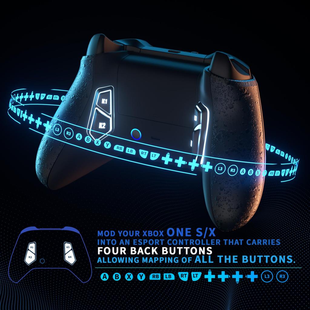 eXtremeRate VICTOR S Remap Kit for Xbox One S/X (Controller Not Included) [Textured Black]