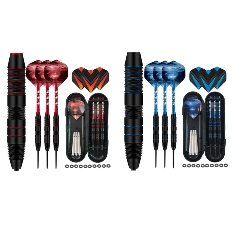Набор дартс, 3 шт./упак., набор дартс, полеты, профессиональный стальной наконечник, алюминиевый вал, набор стальных наконечников для дартс, аксессуары для дартса