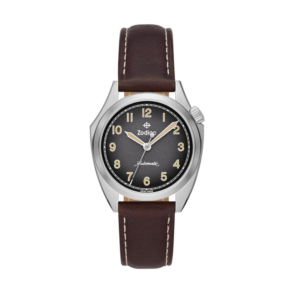 Zodiac Olympos ZO9712 Men's Brown Watch