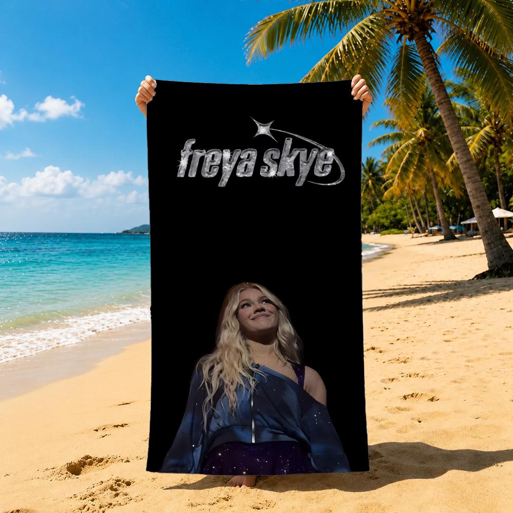 Полотенце Singer F-Freya Skye Полотенце Мягкое Бассейн Подарок Для Путешествий Спортзал Душ Крутой Кемпинг Быстросохнущее Спортивное Большое Пляжное Полотенце
