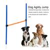 Plastic Outdoor Detachable Pet Dogs Agility Jump Hurdle Bar Games Equipment Exercise Toy