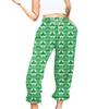 Women's Casual St. Patrick's Day Print Casual Drawstring Elasticated Waist Drawstring Pants