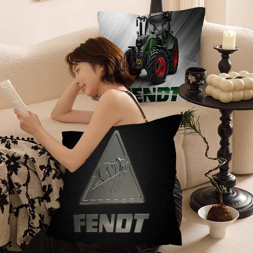 Farming Tractor Fendt Pillow Cushion Cover Pillowcase Living Room Sofa Home Decor