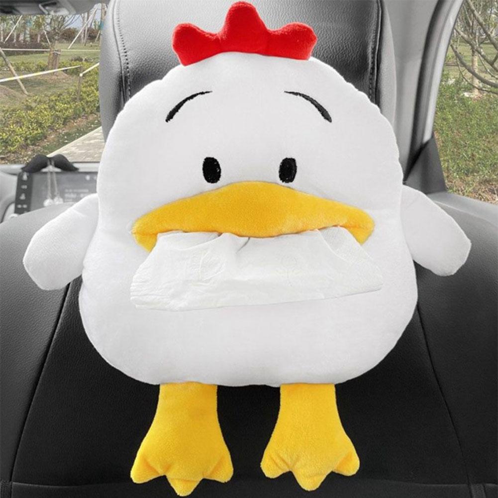 Милый держатель для салфеток в машину, держатель для коробки для салфеток в машину, плюшевая коробка для салфеток, автомобильные коробки для салфеток в машину, коробка для хранения салфеток P1L9