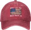 Old Man Hat Dont Let Old Man in Hat for Women Baseball Hats Vintage Hat