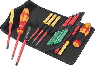 Wera Сменная рукоятка Kraft Form Compact VDE 17 Универсальная 1 Система 006611 С цветовой кодировкой