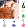 Fitness Keychain Pendant Rubber Metal Workout Barbell Weight Lifting Pendant Gym Keyring Exercise Gift Reminder