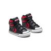 Converse Pro Blaze Strap Varsity Высокие кеды для скейтборда Черно-красные Детские