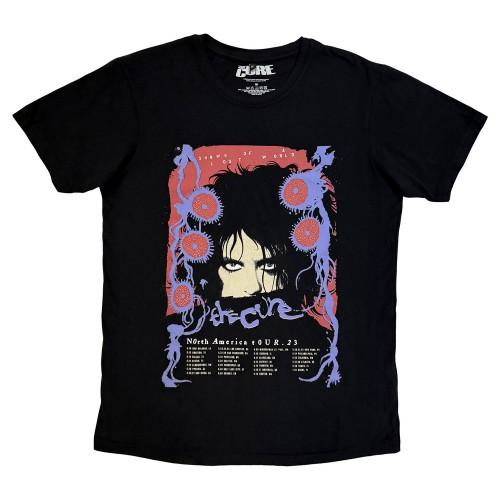The Cure Unisex Adult North American Tour ´23 Poster T-Shirt