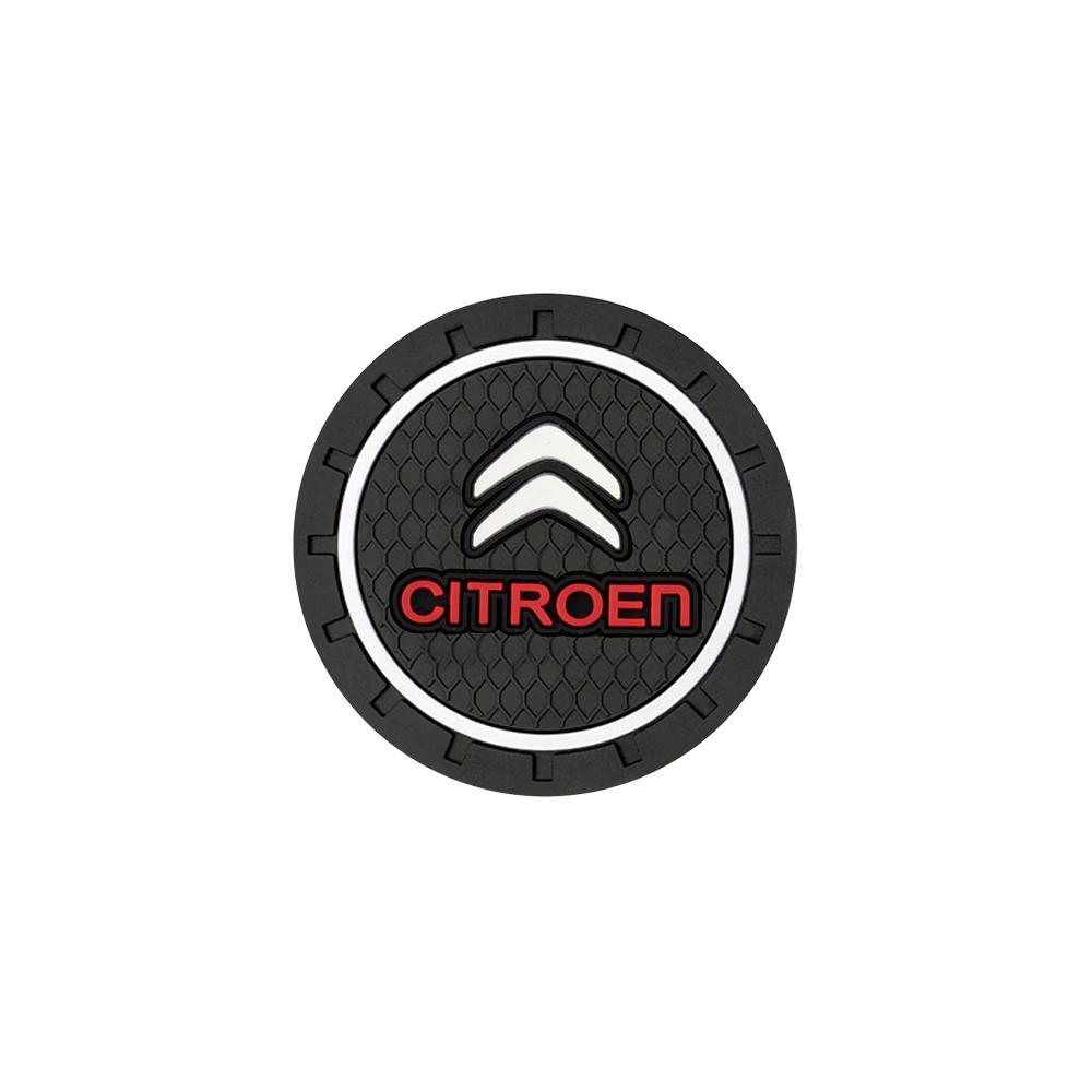 Valve Core Car Coaster Water Cup Non-Slip Silica Gel Pad Car Accessorie For Citroen C4 Berlingo C3 Aircross C5 Aircross C-ELYSEE xkdf64